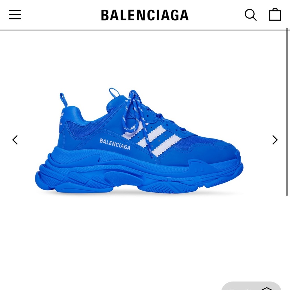 Adidas Balenciaga, triple S series sneakers